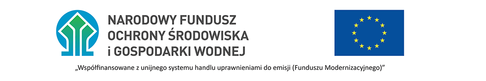 logo narodowego funduszu ochrony środowiska i flaga UE