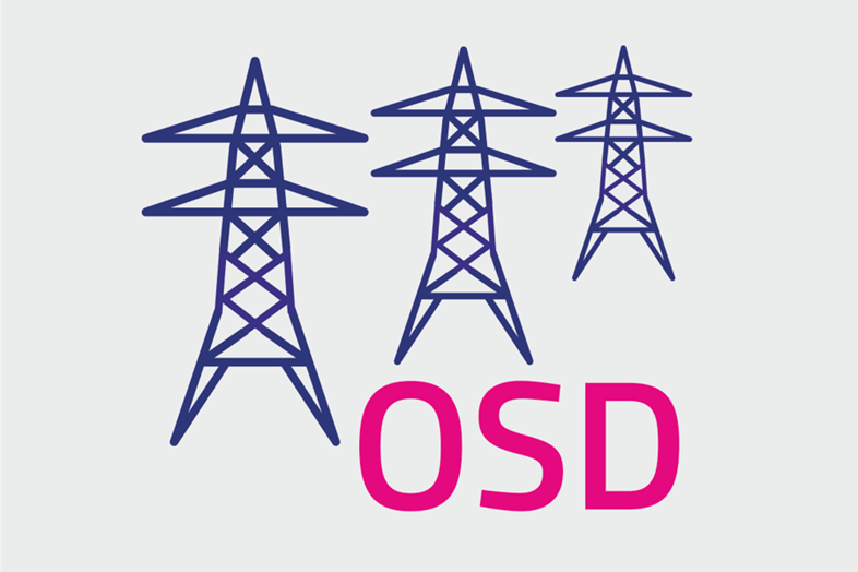 Wzór legitymacji służbowej kontrolującego oznaczony logiem Tauron Dystrybucja