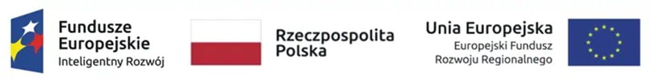 logo funduszy europejskich na którym widać flagi Polski i Unii Europejskiej