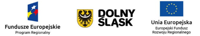 Logo - Fundusze Europejskie Program Regionalny
Logo - Dolny Śląsk
Logo - Unia Europejska Europejski Fundusz Rozwoju Regionalnego